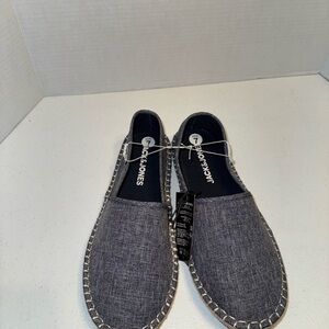 Jack & Jones Woman’ Size 7 Espadrillas Denim Shoes NWOT